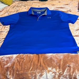 Men’s Under Armor Xl Blue polo